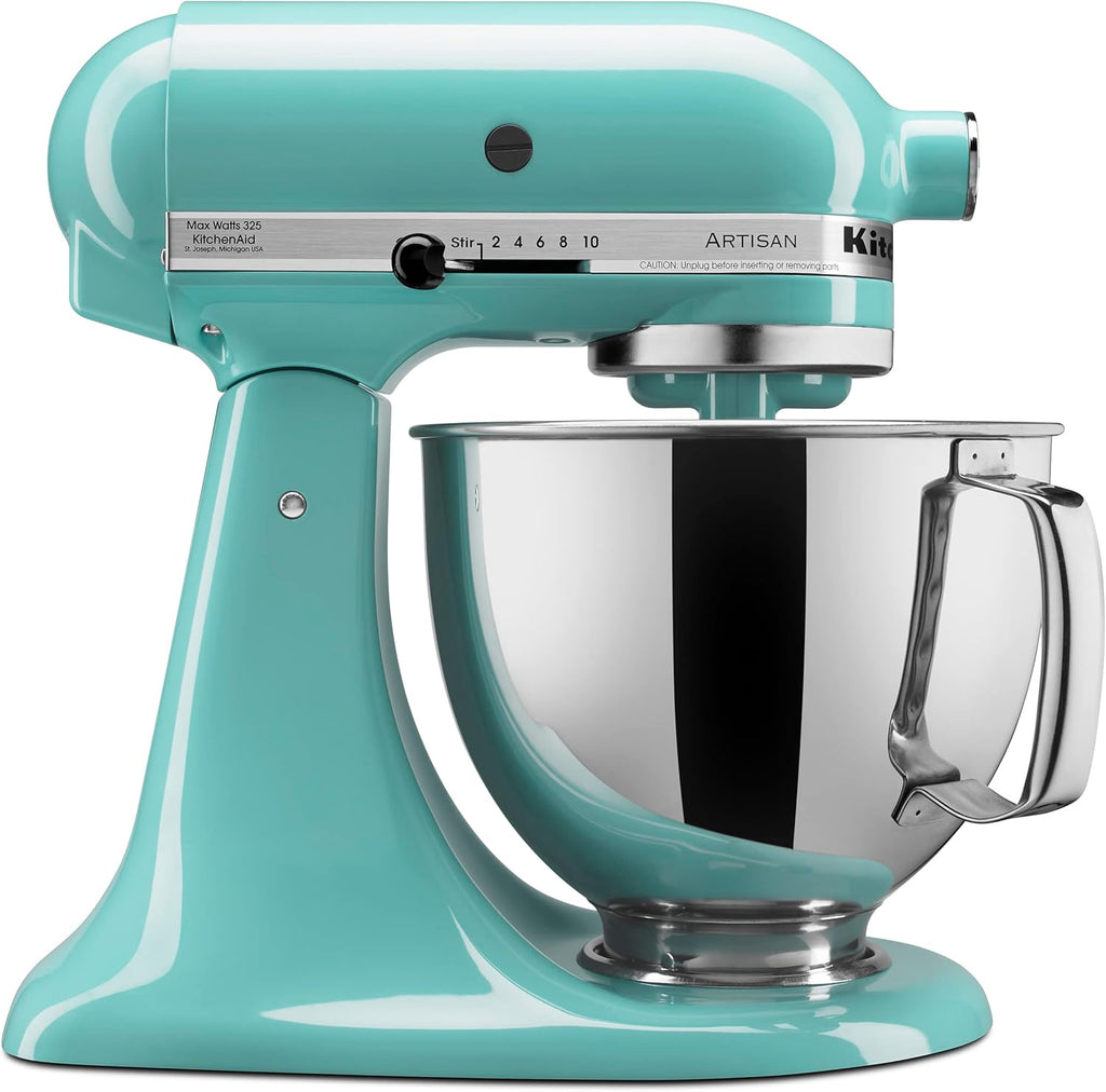 KitchenAid Artisan Series 5 Quart Tilt Head Stand Mixer with Pouring Shield KSM150PS, Cast Iron