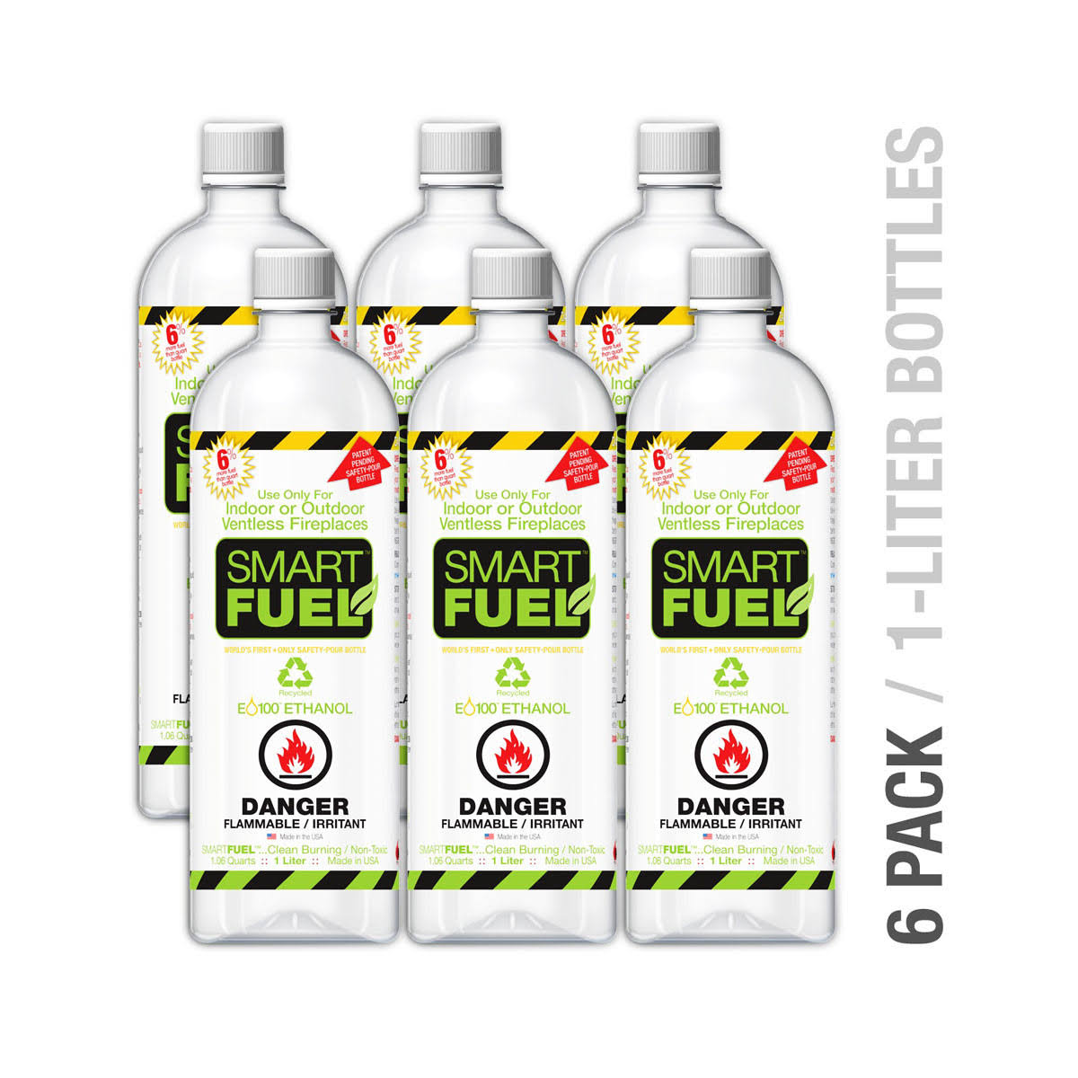 Smart Fuel Bio-Ethanol Fuel 12-Pack