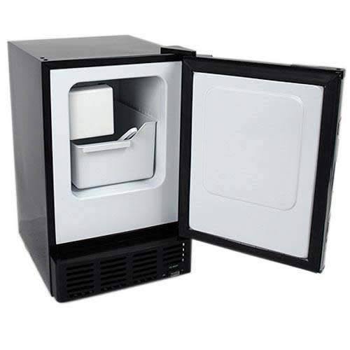 EdgeStar IB120SS Ice Cube Maker - 15x22 - Stainless Steel/Black