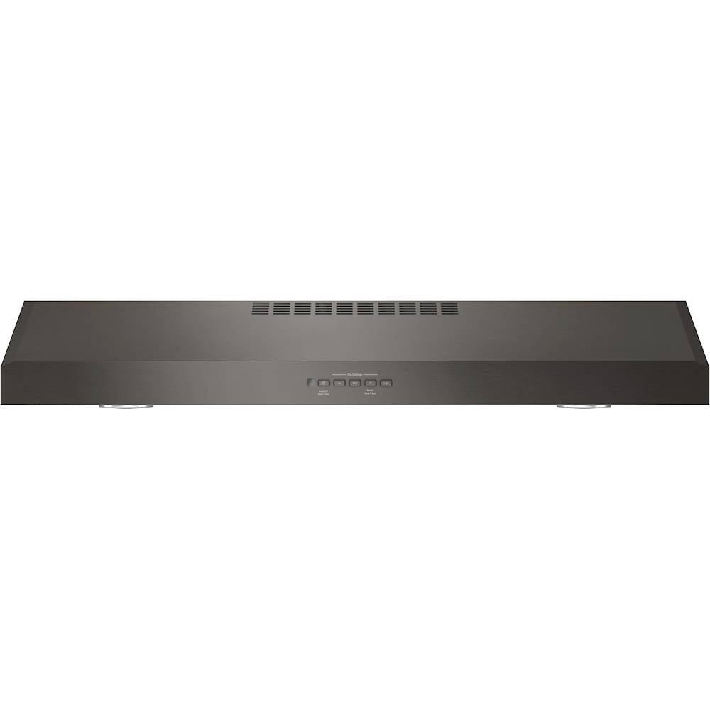 GE - 36 Convertible Range Hood - Black stainless steel