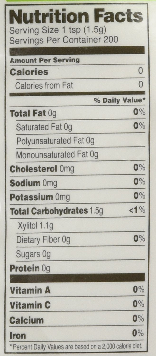 Ideal No Calorie Xylitol Sweetener: Natural, Non GMO, Keto Friendly, Bulk Granulated Sugar Substitute and Alternative, 10.6 Ounces Per Pouch - 6 Pouches 2024 Best Sellers