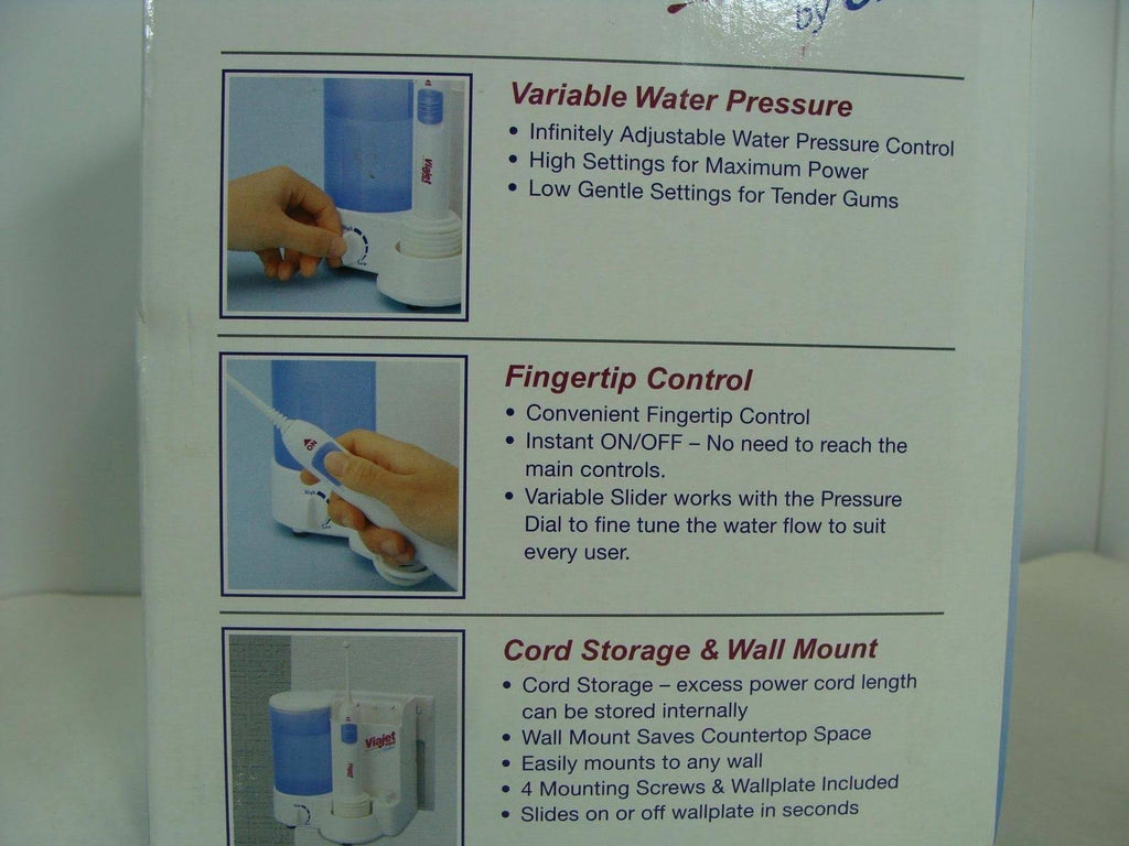 ViaJet Pro Irrigator - Water Flosser (by OraTec)