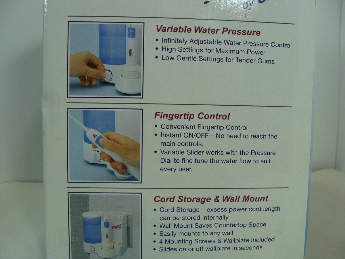 ViaJet Pro Irrigator - Water Flosser (by OraTec)