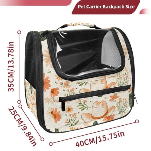 Halloween Pet Carrier Airline Approved Pet Carrier Bag Dog Carrier for Small Medium Cats Dogs Puppies Kitten