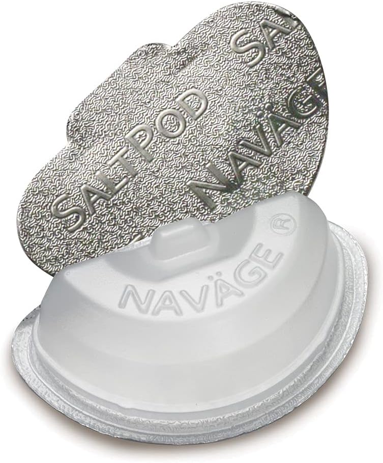 Navage Nasal Care Starter Bundle: Navage Nose Cleaner, 20 SaltPods, Plus Bonus 10 SaltPods