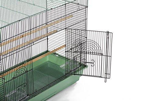 Prevue Pet Products SP1804-4 Flight Cage, Green/Black, 26x22 x 14x22 x 20x22