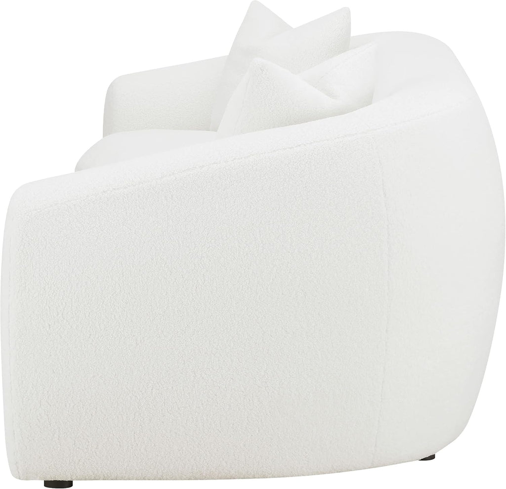 Coaster Home Furnishings Isabella Upholstered Tight Back Sofa White