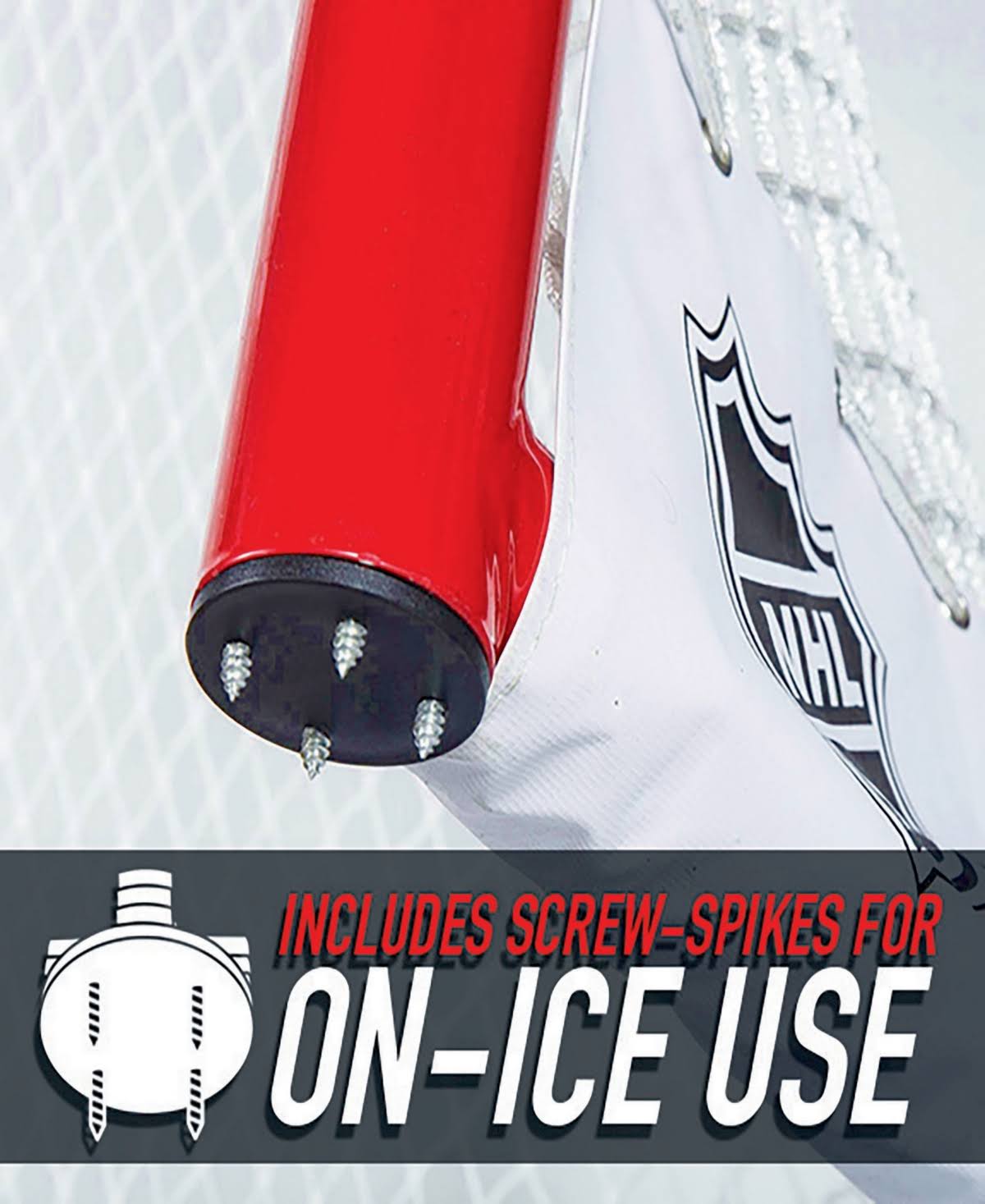 Franklin Sports NHL Cage Steel Goal - 72 inch
