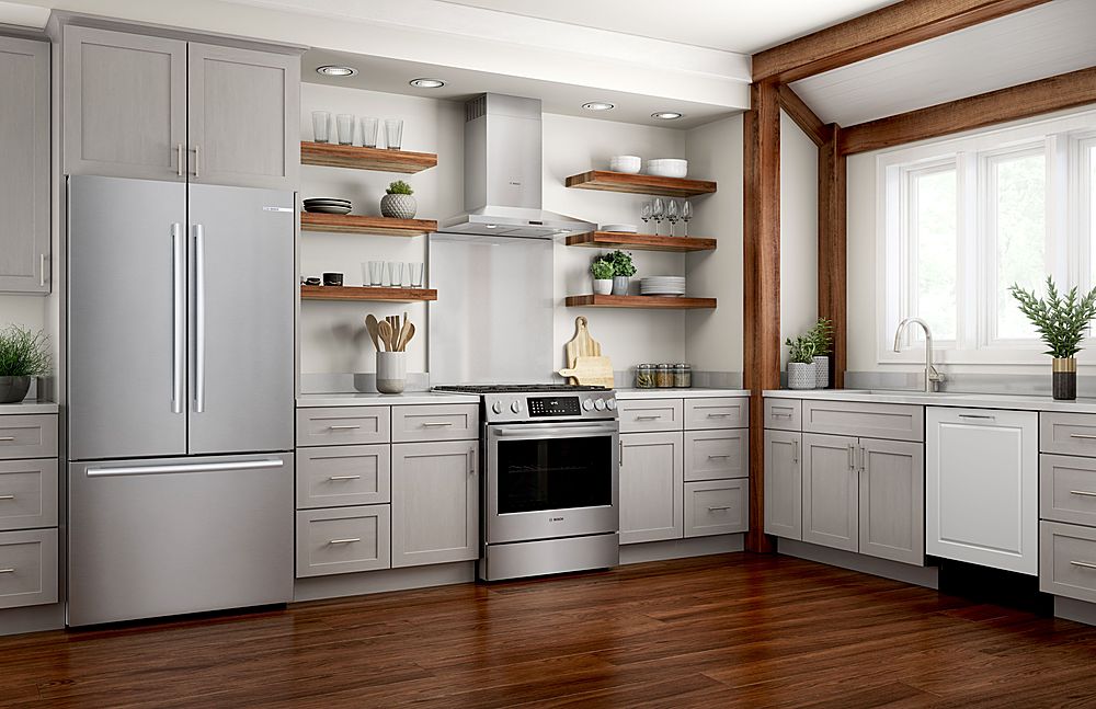 Bosch - 800 Series 24 Top Control Built-In Dishwasher with CrystalDry, Stainless Steel Tub, 3rd Rack, 42 dBa - Custom Panel Ready