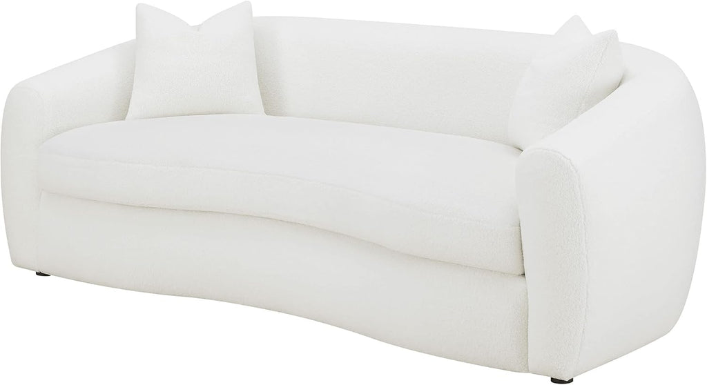 Coaster Home Furnishings Isabella Upholstered Tight Back Sofa White