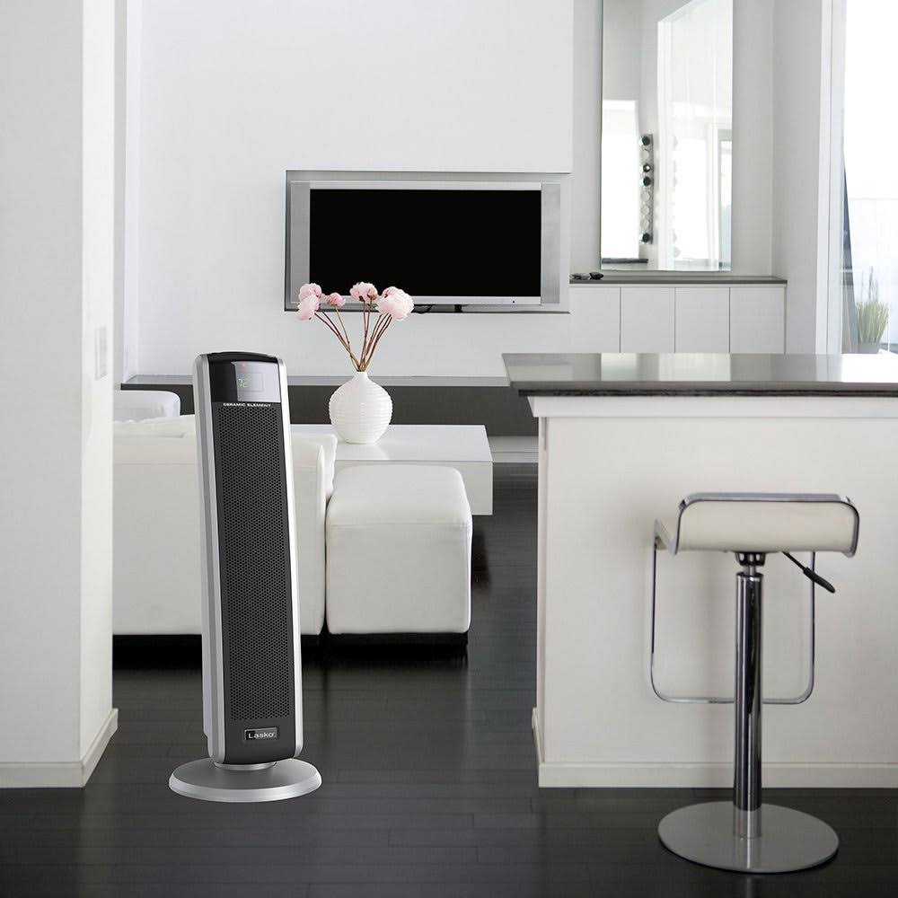 Lasko 5586 Digital Ceramic Tower Heater with Remote