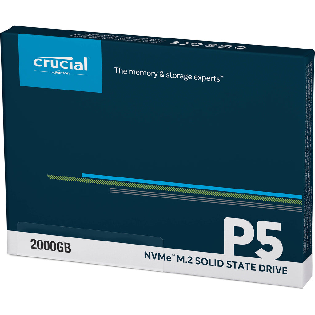Crucial - P5 2TB 3D NAND NVMe M.2 Internal Solid State Drive