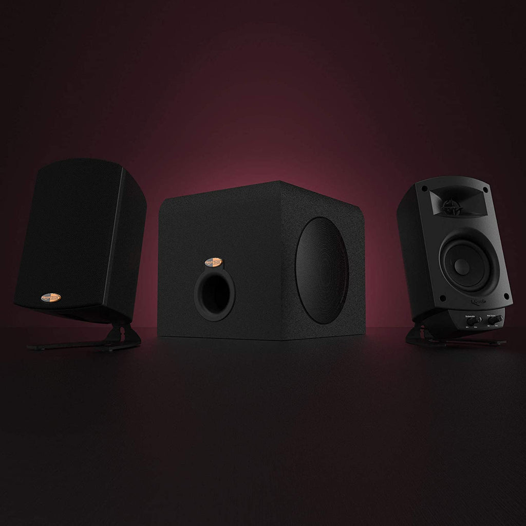 Klipsch ProMedia 2.1 THX Certified Computer Speaker System (Black)