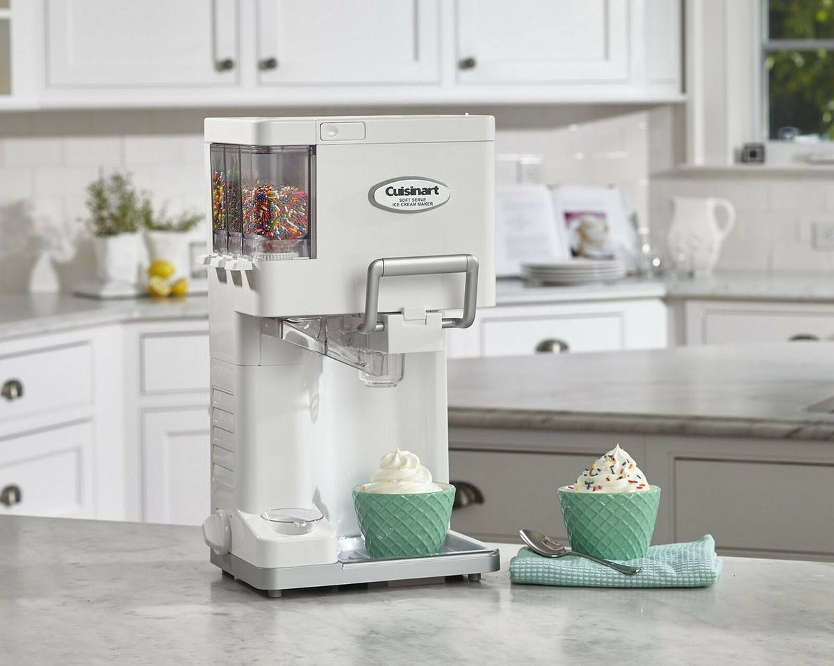 Cuisinart Ice-45 Mix-It-In Soft Serve Ice Cream Maker, 1.5 qt