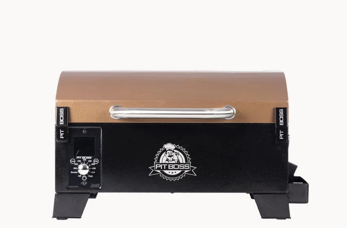 Tabletop outdoor pellet grill