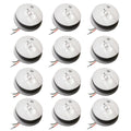 Kidde Firex Hardwired Smoke Detector with Ionization Sensor, 9-Volt Battery Backup, and Front Load Battery Door (12-Pack) i4618