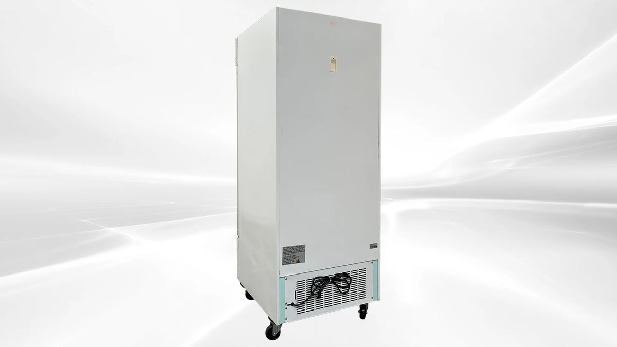 31 in. Single Glass Door Food Merchandiser Commercial Freezer, 23 cu. ft.