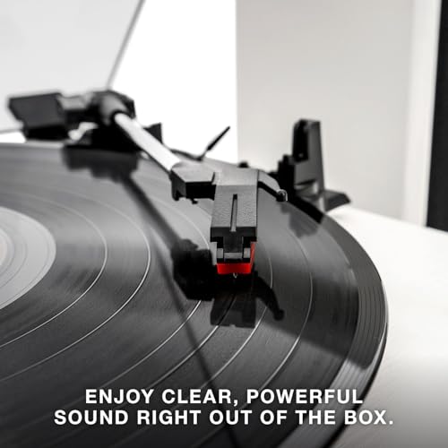 Victrola The Quincy 6-in-1 Bluetooth Record Player & Multimedia Center with Built-in Speakers ?C 3-Speed Turntable, CD & Cassette Player, AM/FM Radio, Wireless Music Streaming (Natural)