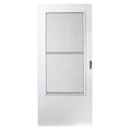 Emco 36 in. x 80 in. 100 Series White Self-Storing Storm Door