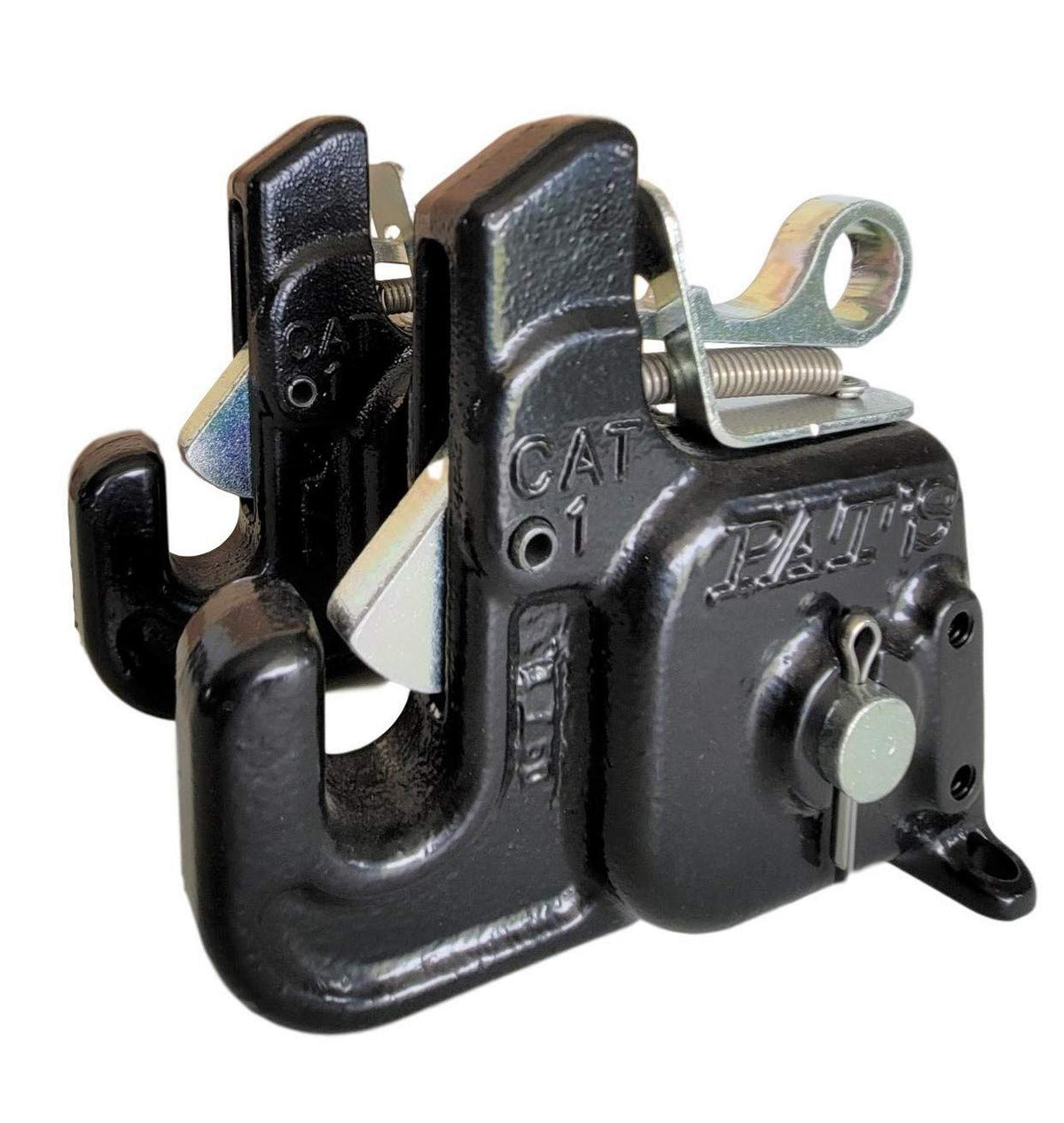 Pat's Easy Change with Stabilizer Bar - Best Quick Hitch System On The Market ?C Flexible, Durable and Affordable (CAT #1 Green)
