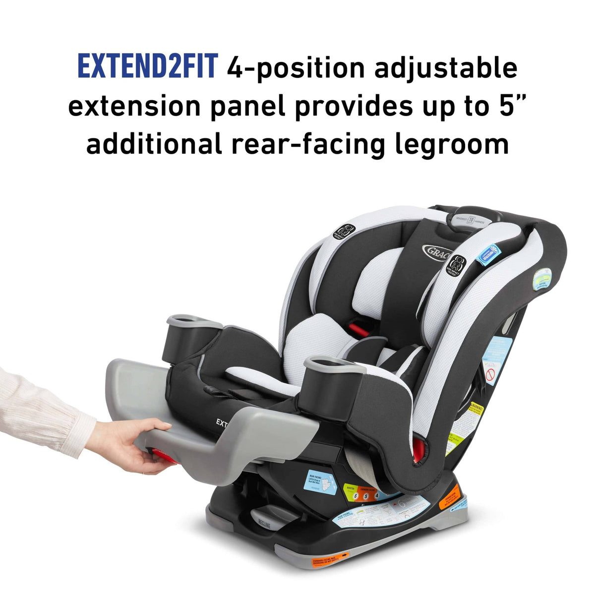 Graco Extend2Fit 3-in-1 Car SEAT, Norah