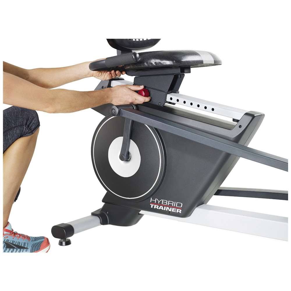 Proform PFEL03815 Hybrid Elliptical u0026 Recumbent Bike Home Gym Home Trainer Bike