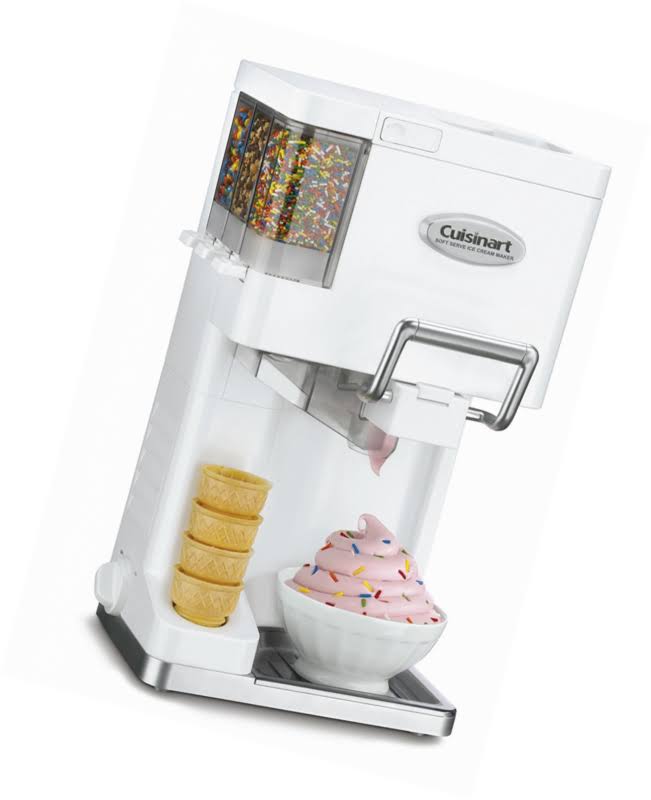 Cuisinart Ice-45 Mix-It-In Soft Serve Ice Cream Maker, 1.5 qt