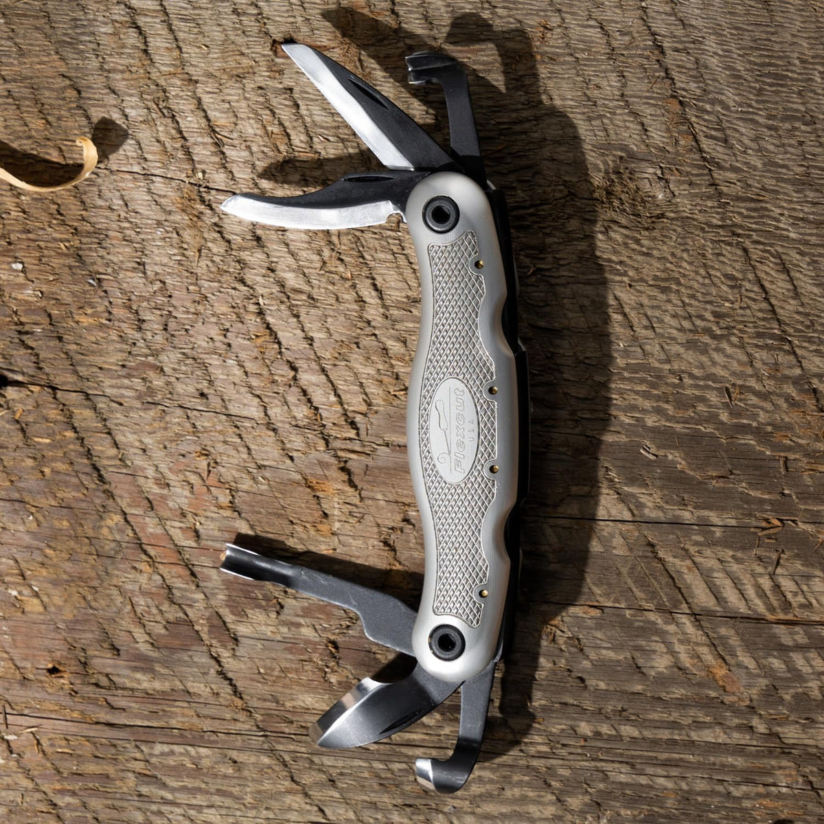 FLEXCUT Pocket Jack for Carvin' 2.0, Light Weight Wood Carving Jackknife Style Tool with 4 Blades, Made in the USA | JKN289