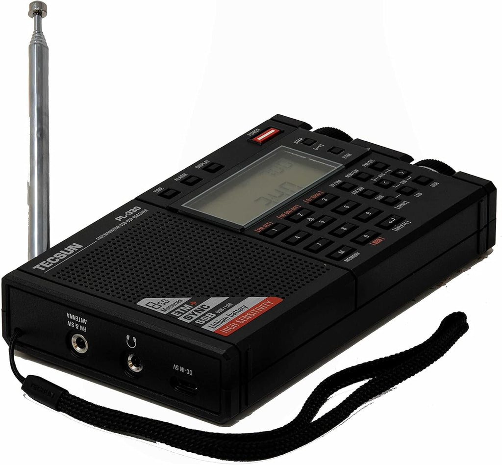 Tecsun Digital PL330 AM/FM/LW/SW Worldband Radio with Single Side Band Receiver