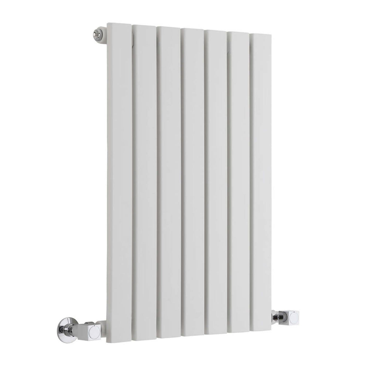 Hudson Reed NAHB0247 Sloane - White Horizontal Flat Panel Designer Radiator 25 x 16 1/2