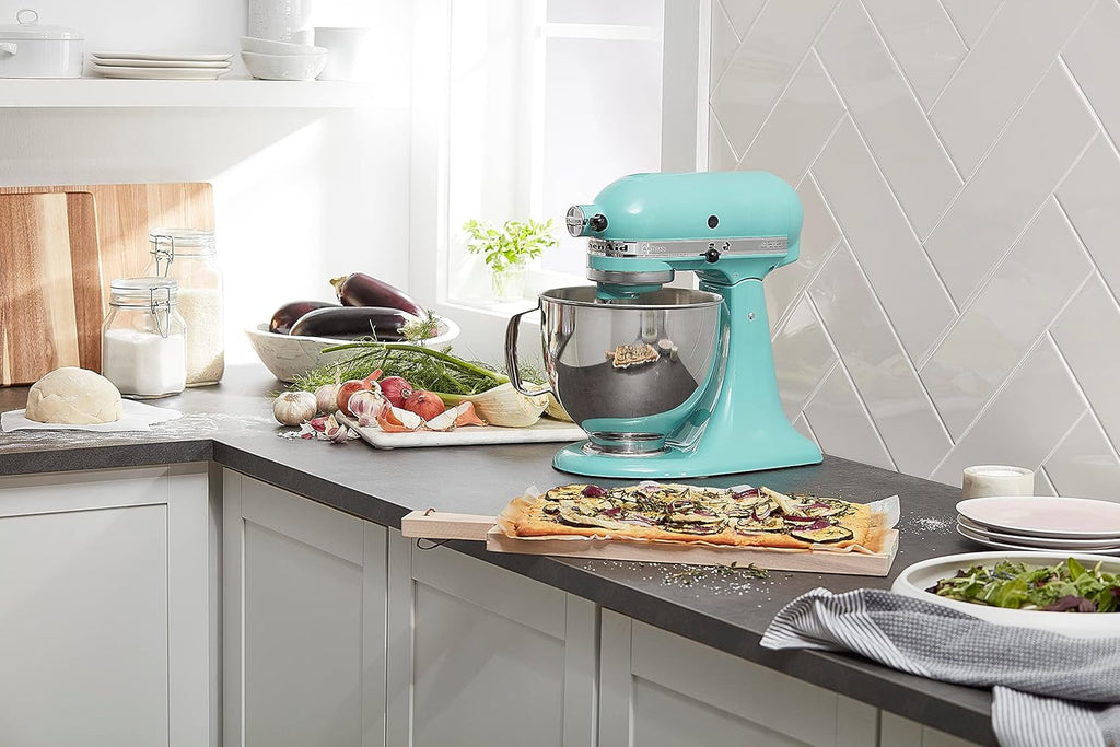 KitchenAid Artisan Series 5 Quart Tilt Head Stand Mixer with Pouring Shield KSM150PS, Cast Iron