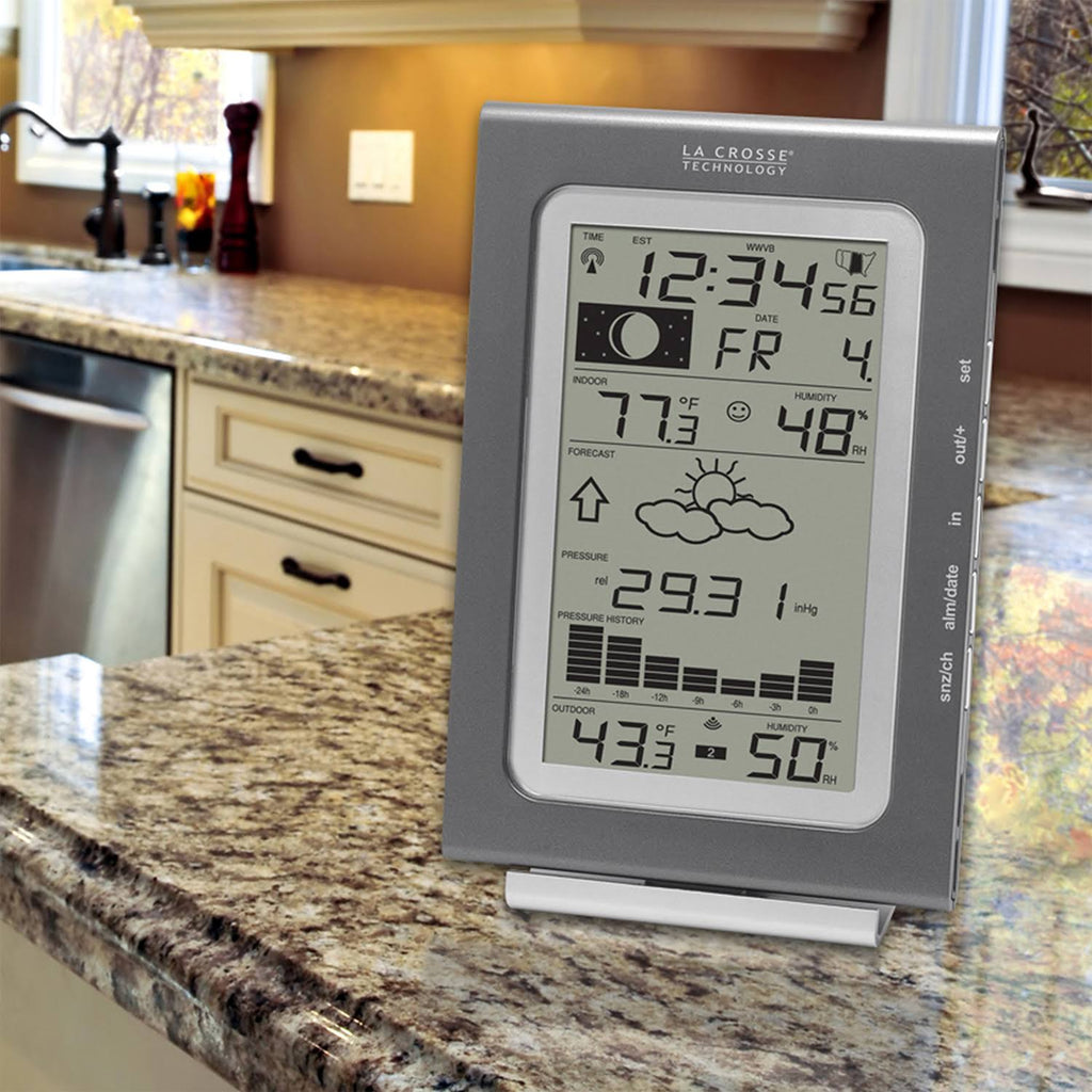 La Crosse Technology Ws-9037u-it Wireless Forecast Station with Pressure History