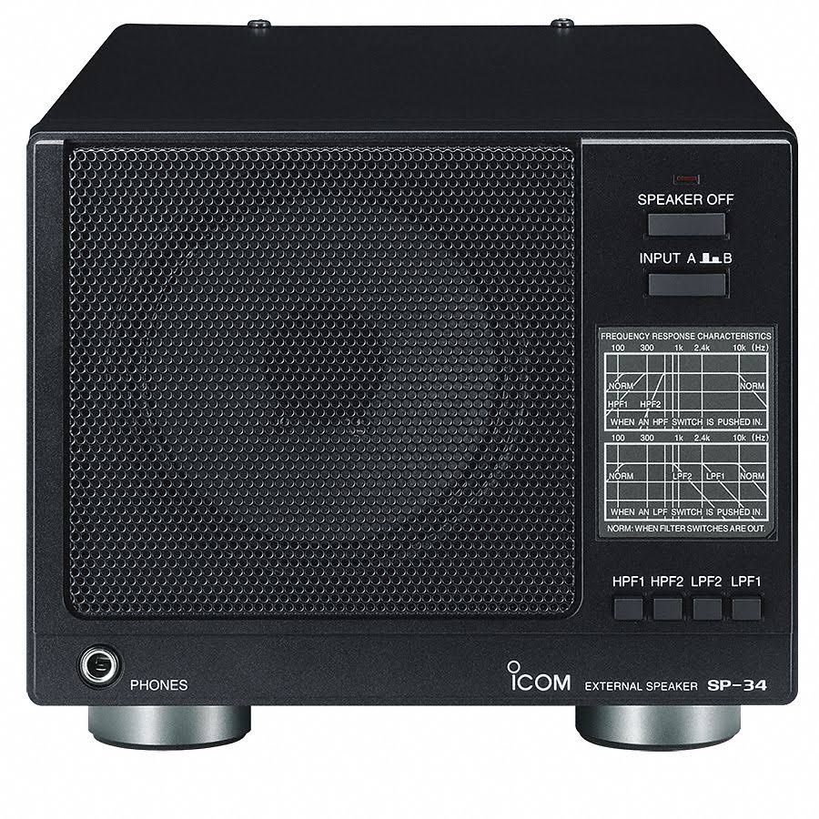 Icom SP34 Speaker,6-1/8x22 L x 8x22 W