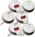 Firex Hardwire Smoke Detector 9V Battery Backup Front Load Battery Door (6-Pack)