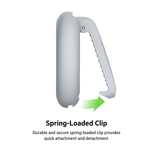 Belkin Apple AirTag Secure Holder with Key Ring - Durable, Scratch-Resistant Case with Open Face & Raised Edges - Protective AirTag Keychain Accessory for Keys