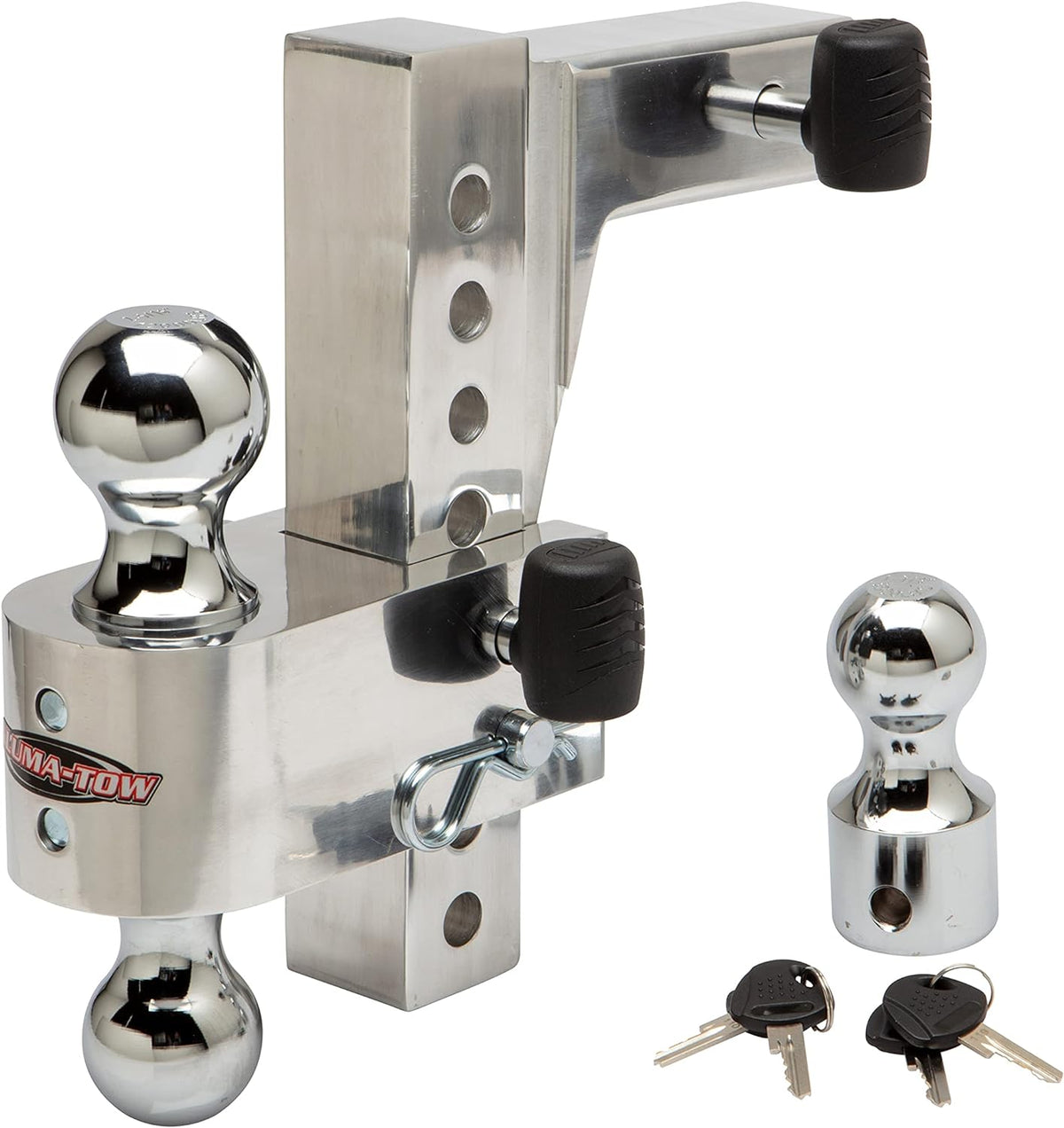 Uriah Products Aluma-Tow 6 Drop Ball Mount for 2 Receiver (UT623410)
