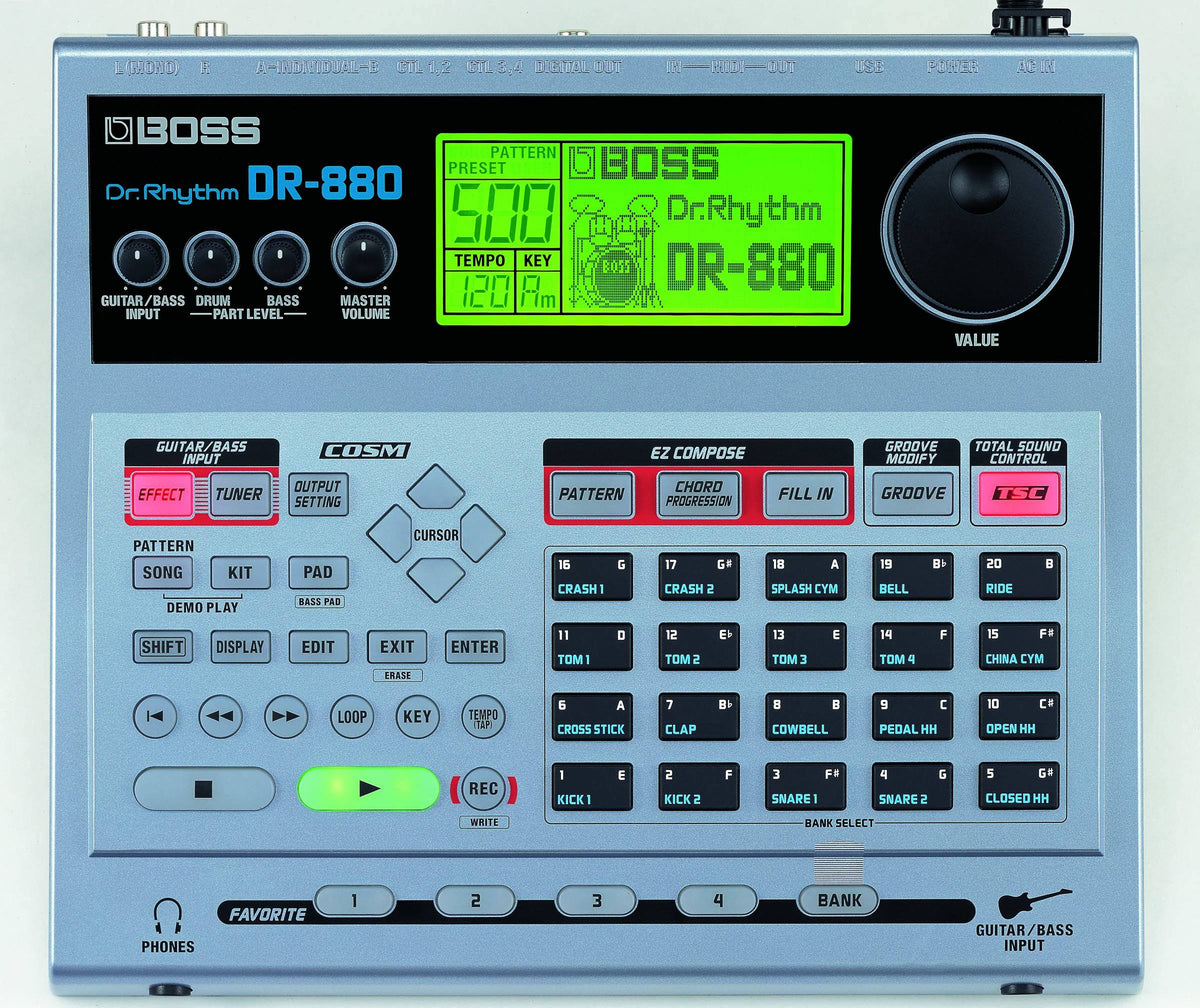 Boss DR-880 Dr. Rhythm Drum Machine