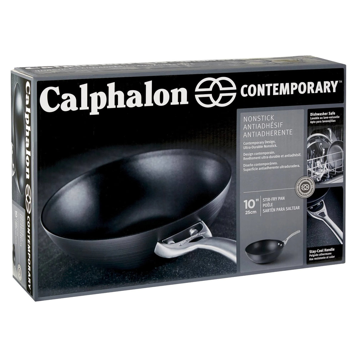 Calphalon Contemporary 10 inch Non-Stick Dishwasher Safe Stir Fry Pan