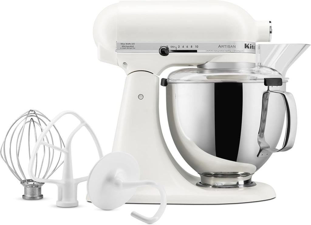 KitchenAid Artisan Series 5 Quart Tilt Head Stand Mixer with Pouring Shield KSM150PS, Cast Iron
