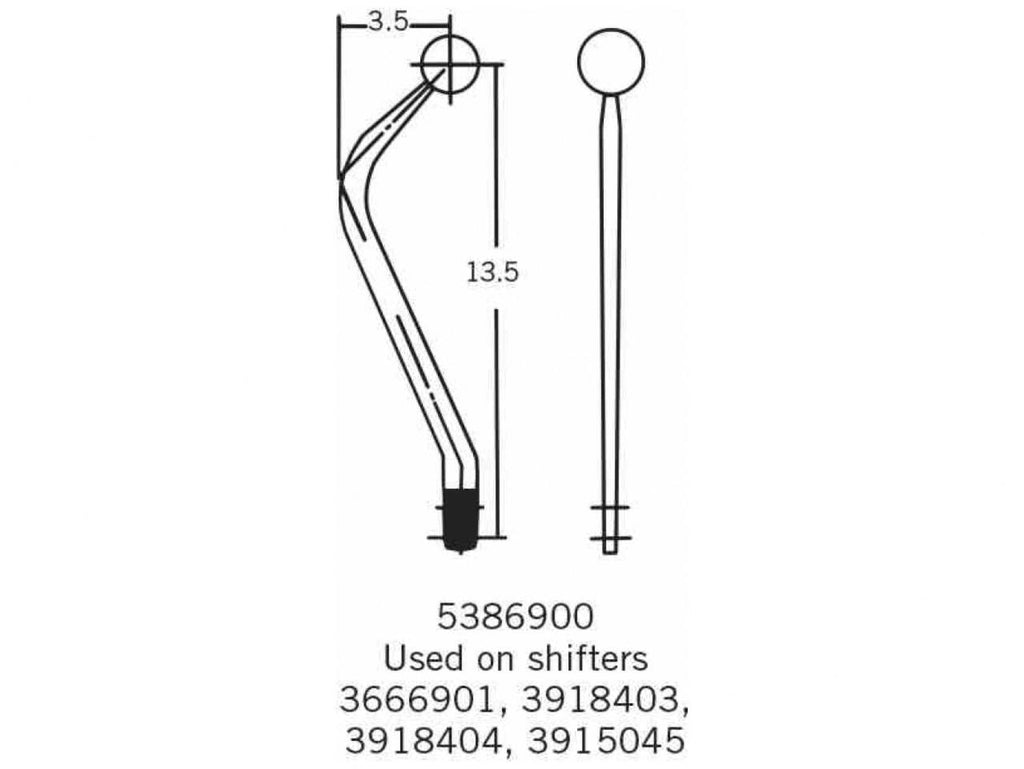 Hurst 5386900 - Competition/Plus Shifter Stick