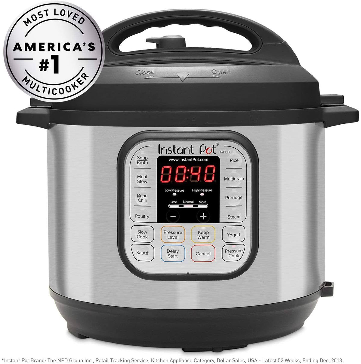 Instant Pot Duo Mini 7-in-1 3qt Electric Pressure Cooker - Silver