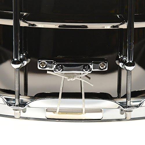 Ludwig 8x14x22 Black Magic Brass Snare Drum with Chrome Hardware
