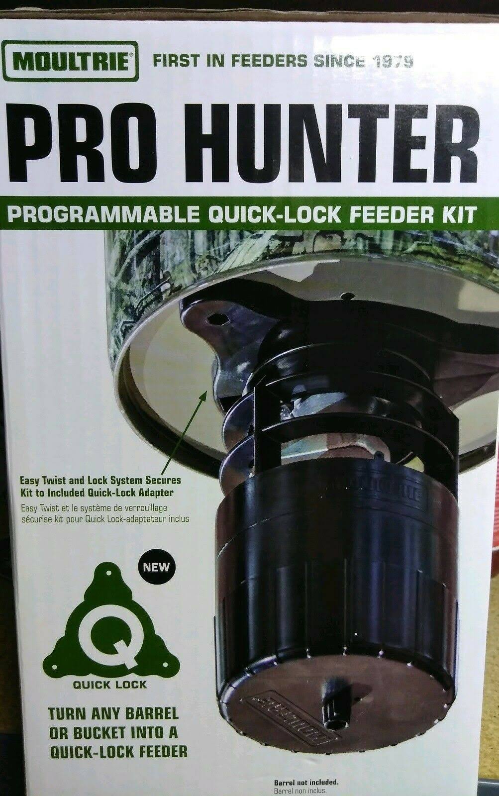 Moultrie MFG-13053 Feeder Kit, Pro Hunter