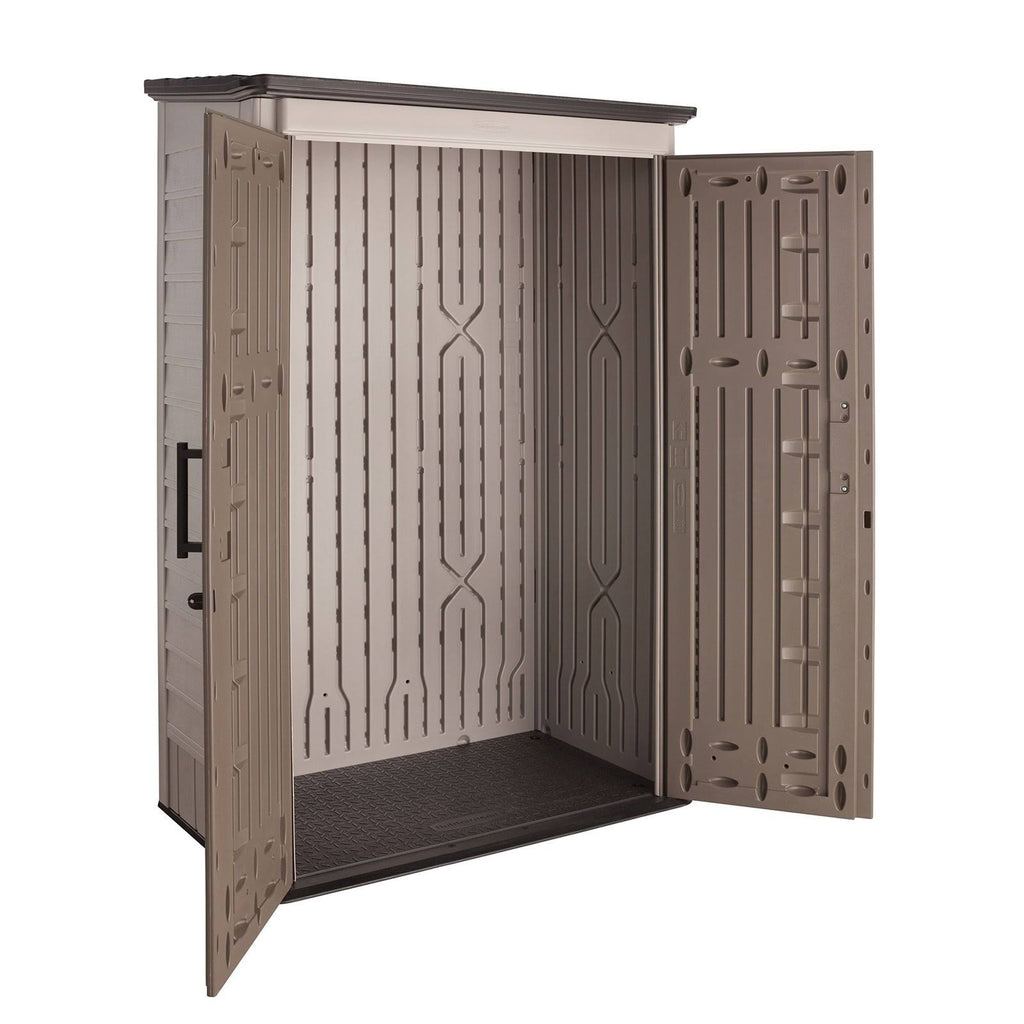 Rubbermaid Large Vertical 52 cu.ft. Outdoor Storage Building Shed