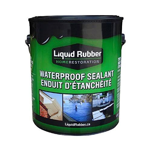 Liquid Rubber Waterproof Sealant/Coating - 1 Gallon - Original Black -
