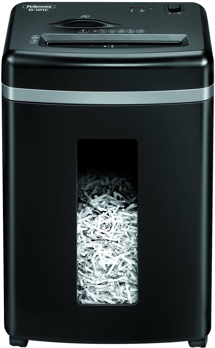 Fellowes Powershred B-121C 12-Sheet Cross-Cut Professional Paper Shredder
