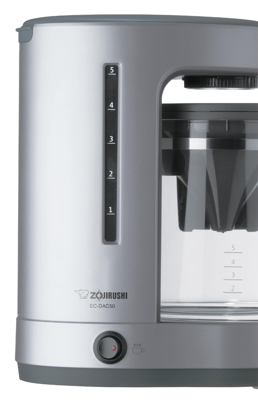Zojirushi EC-DAC50 Zutto 5-Cup Drip Coffeemaker,Silver