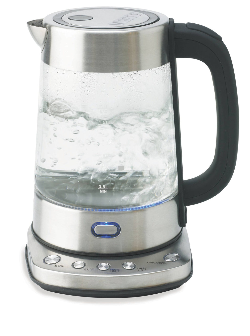 Nesco GWK-03D Glass Digital Water Kettle