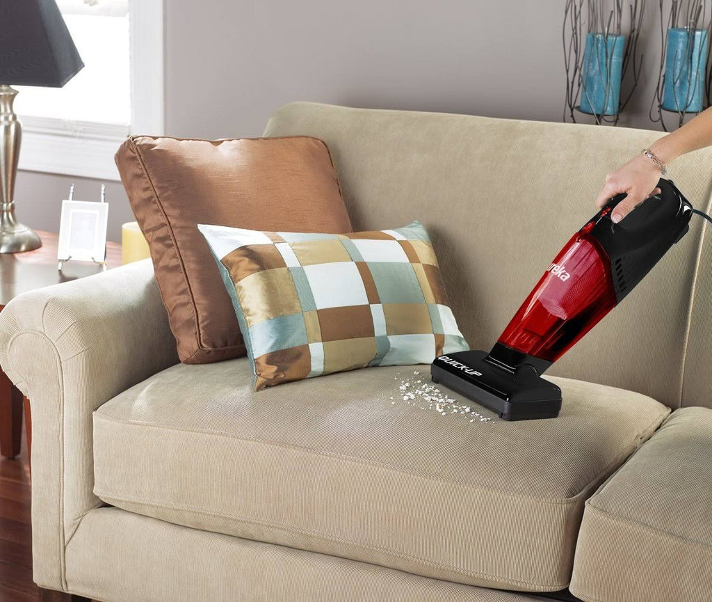 Eureka Quick Up 169H 2-in-1 Stick Vacuum - Bagless - Black/radiant Red