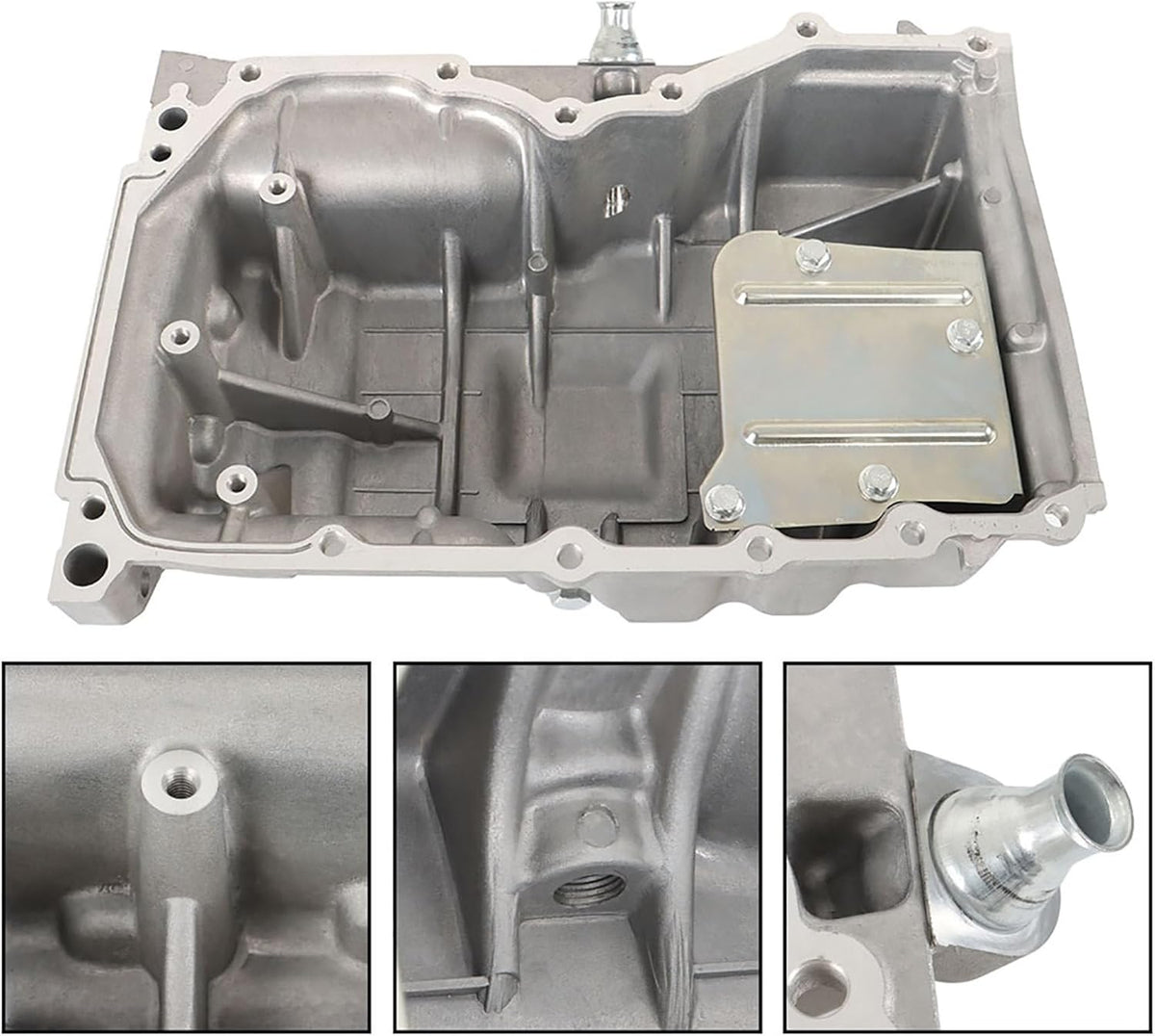 WFLNHB Engine Oil Pan 264-181 L3K910400H Replacement for Mazda 3 2007-2013 Replacement for Mazda 6 2006-2007 Replacement for Mazda CX-7 2007-2012 2.3L